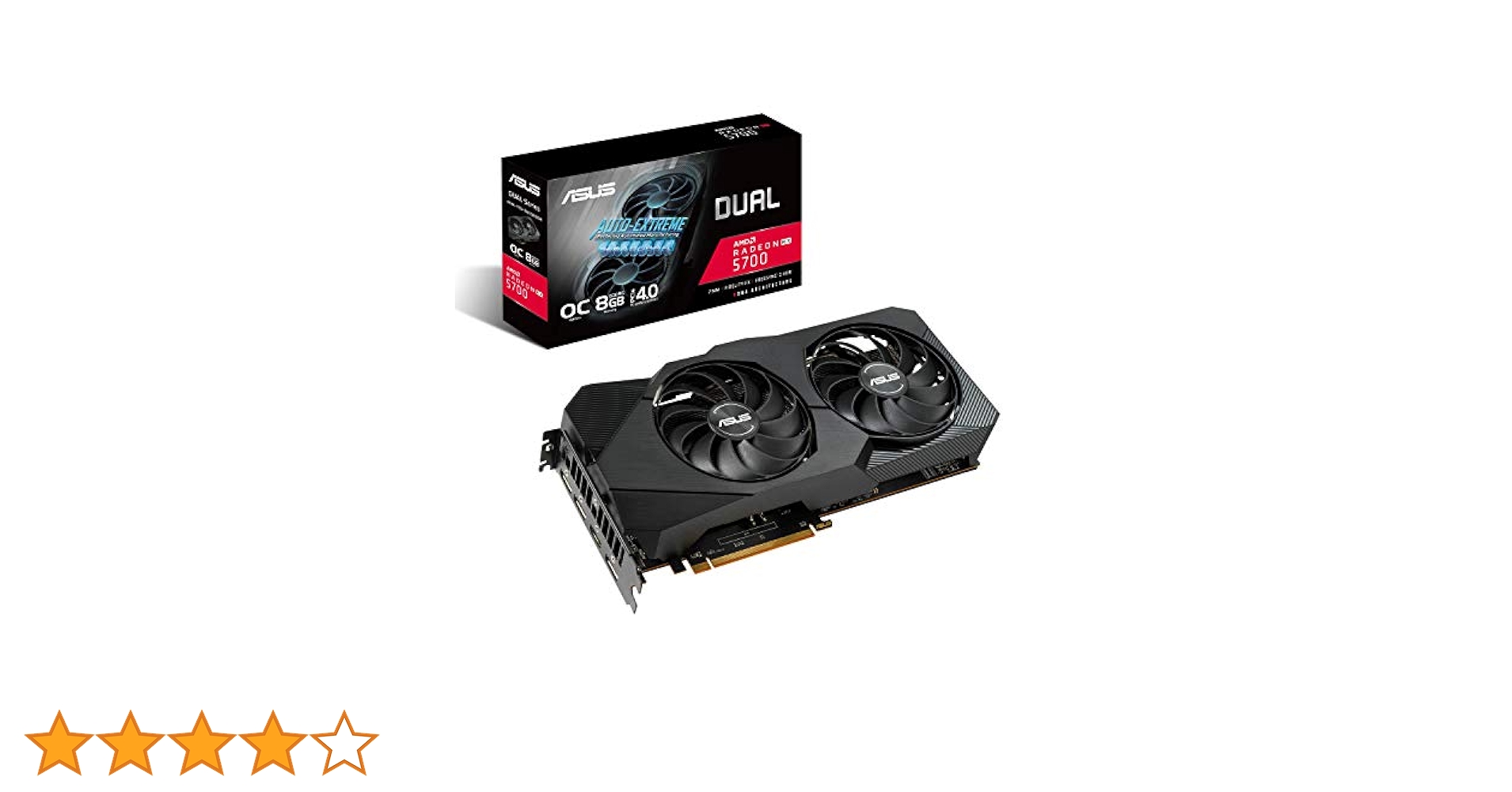 Amazon | ASUS AMD RX 5700搭載 デュアルファンモデル 8G DUAL